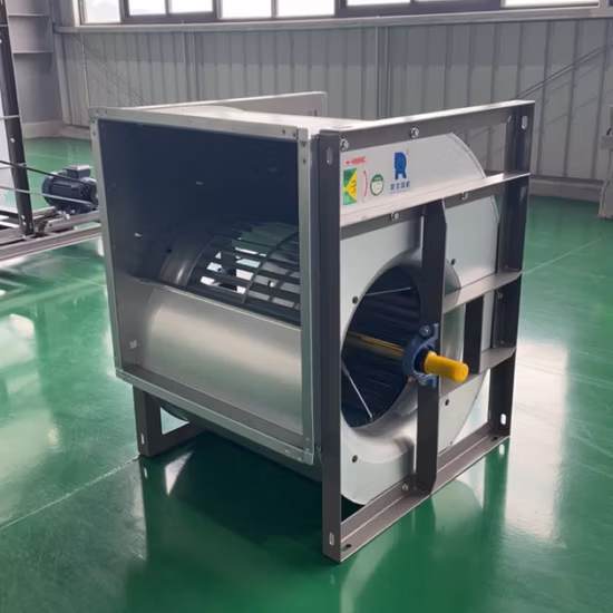 Бесщеточный центробежный вытяжной вентилятор DC/Ec с изогнутыми вперед направляющими для шоссе, предназначенный для промышленного применения