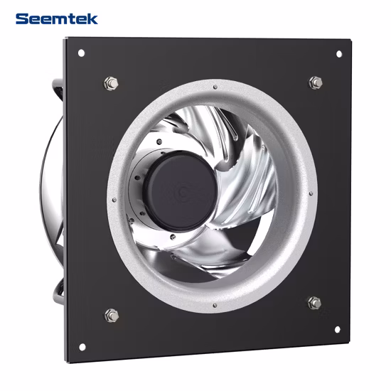 Центробежный вентилятор EC с изогнутым вперед высокоэффективным вентилятором.