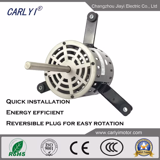 750 Вт 4-полюсный двигатель вентилятора конденсатора с осевым потоком переменного тока для охлаждающего вентилятора/кондиционера, группа вентиляторов для труб внутри помещения